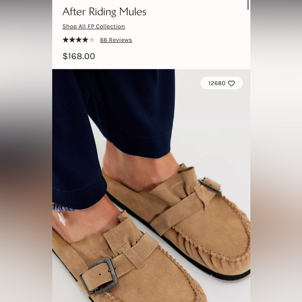 Free People After Riding Mules Slip-On Loafers - Picture 6 of 8